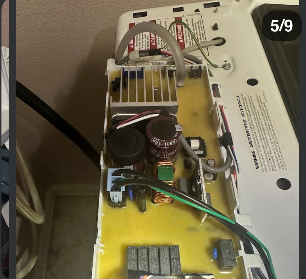 Maytag Bravos XL Washer, Start Button Not Responding, repair photo 5