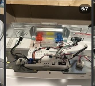 Whirlpool WTW4816FW3 Washer, Stuck in Drain Mode, repair photo 6