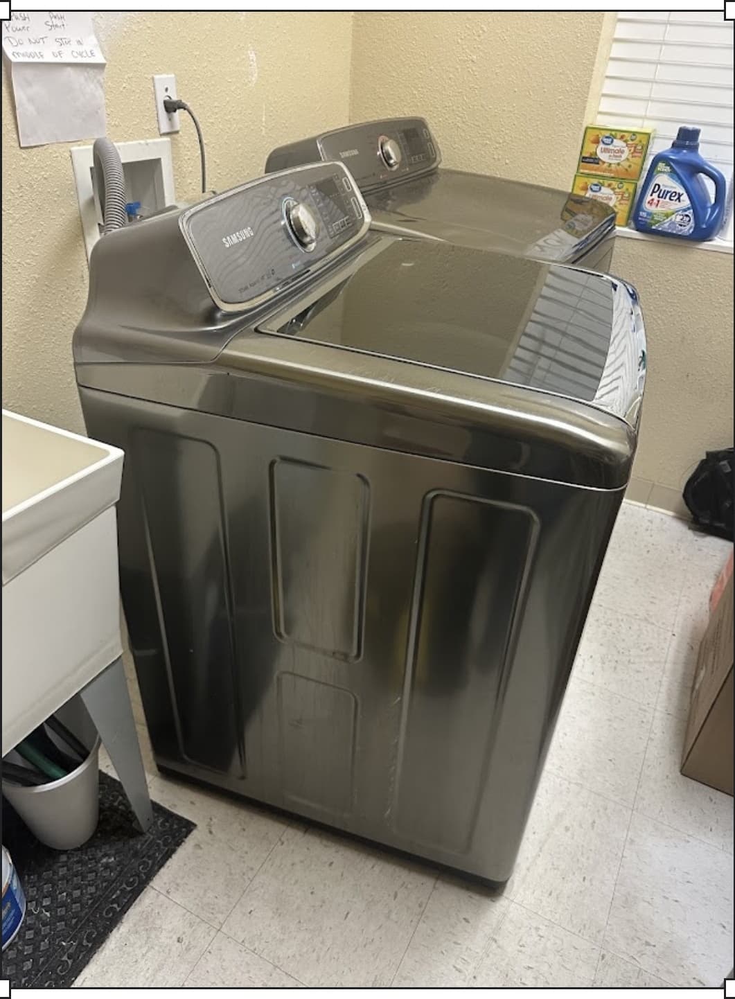 Samsung Washer Overfilling, Water Won't Shut Off, repair photo 1
