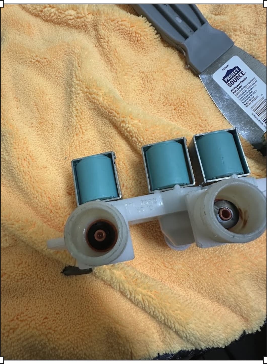 Samsung Washer Overfilling, Water Won't Shut Off, repair photo 3